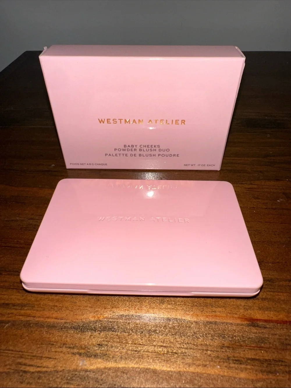 Westman Atelier Baby Cheeks Powder Blush Duo — Suede l Sable